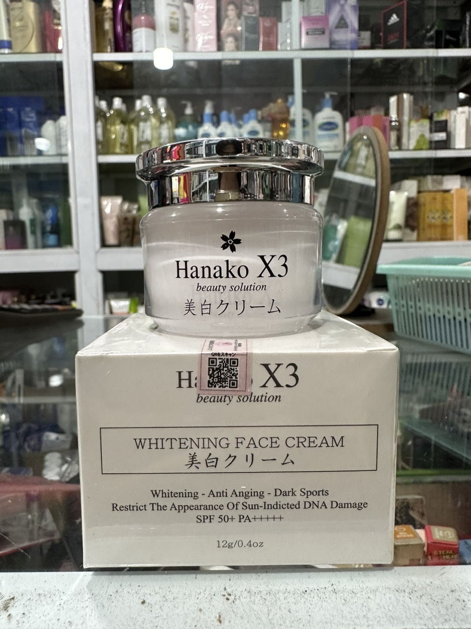 Kem Face Dưỡng Trắng Da Nhật Bản Hanako X3