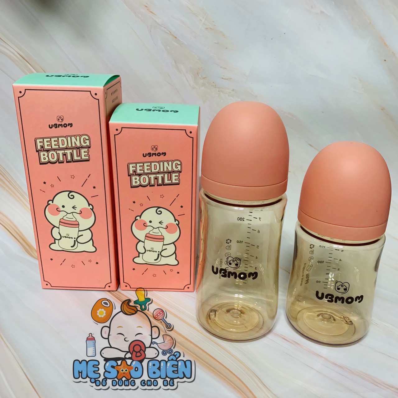 Bình sữa UBMOM Hàn Quốc 200ml - 280ml
