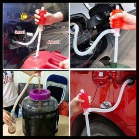 Dụng cụ bơm hút chất lỏng cầm tay đa năng - Dụng cụ hút xăng, dầu, rượu, nước