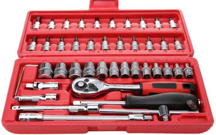 [HCM]Bộ đồ nghề 46 món - bộ sửa chữa đa năng