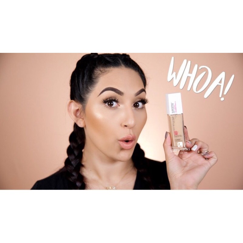 [Nhập RAISINGSTAR18, giảm 30k cho đơn 99k]Kem Nền Maybelline Super Stay 24h Full Coverage