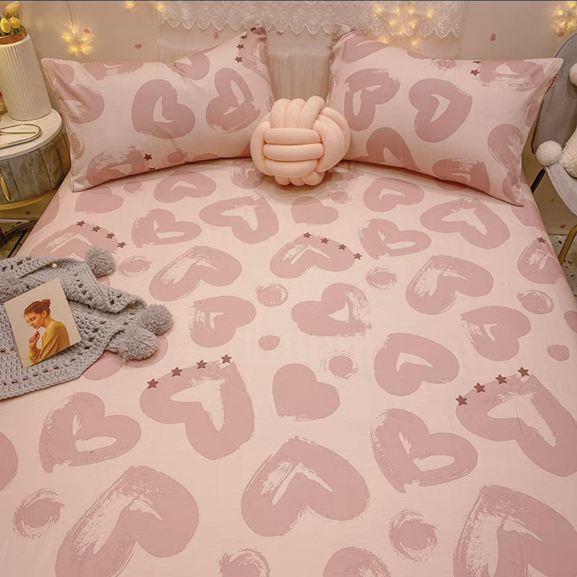 Bộ ga gối cotton cao cấp Mẫu 2021