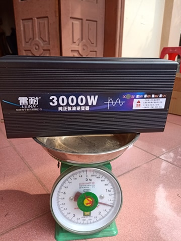 bộ đổi điện 12v lên 220v - 3000w