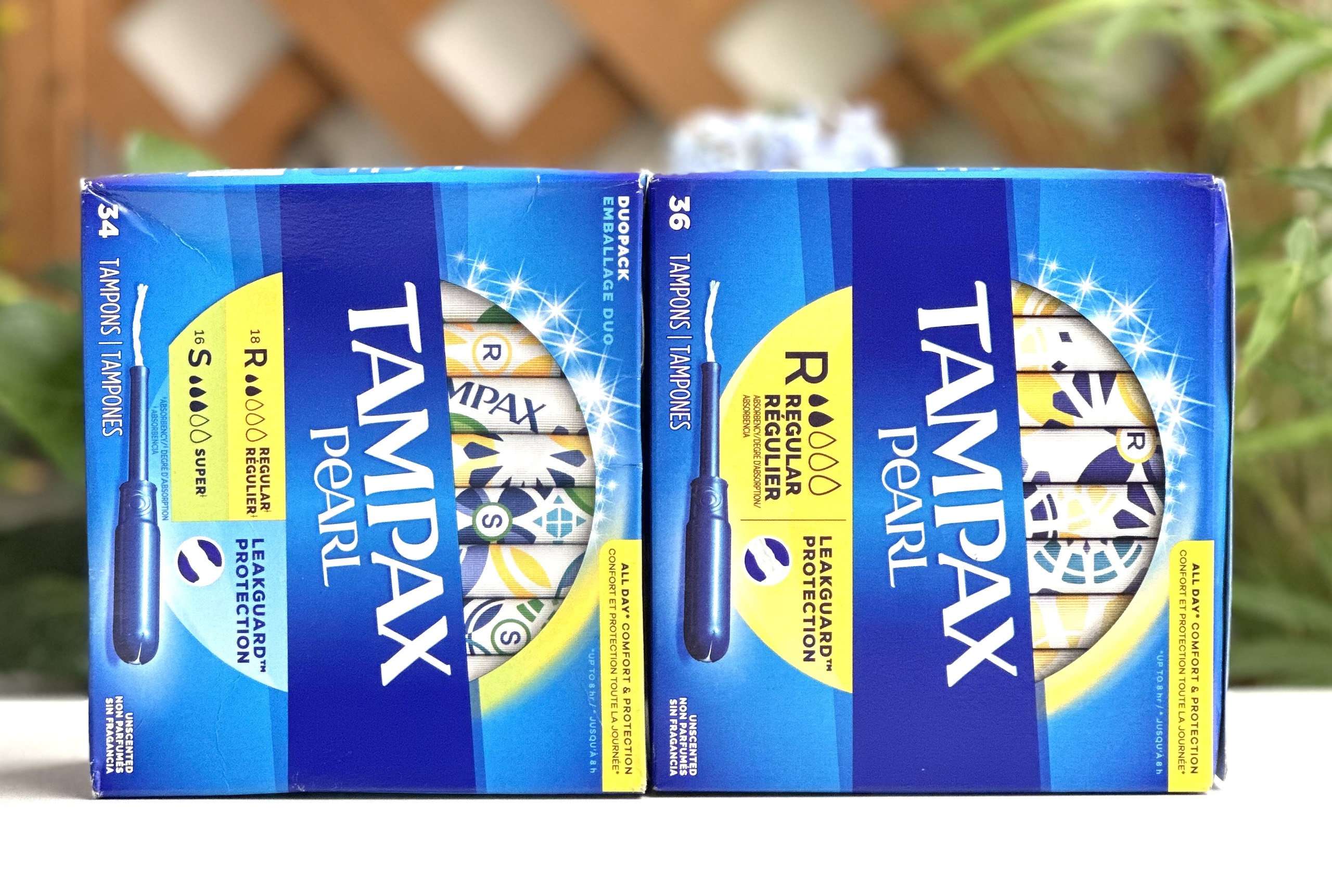 👉 Tampax Pearl Tampon Regular Absorbency 36 miếng