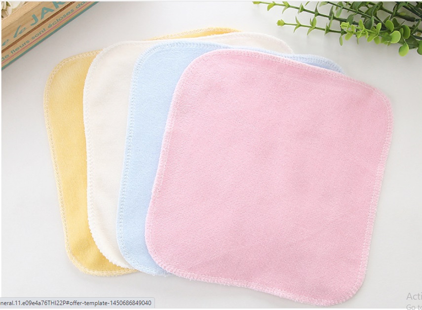 KHĂN MẶT NHUNG ĐA NĂNG CHO BÉ SƠ SINH 20X20CM