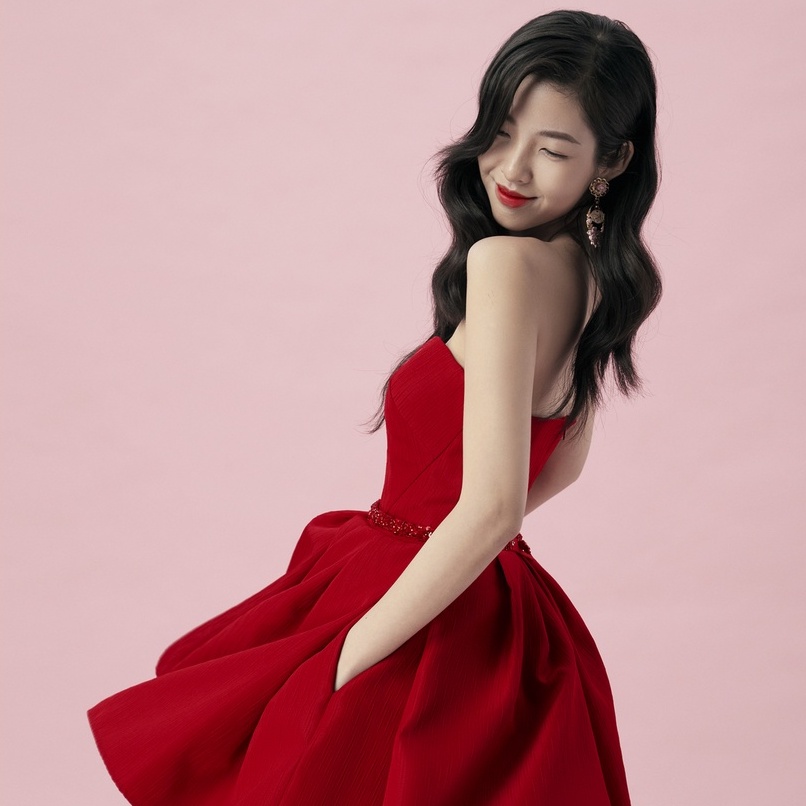 JUBIN STUDIO I Đầm xòe ngực trái tim nữ tính (Lucile Dress)