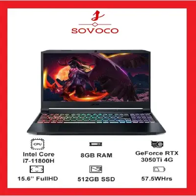 Laptop Acer Gaming Nitro 5 Eagle AN515-57-720A (i7 11800H/8GB Ram/512GB SSD/RTX3050Ti 4G/15.6 inch FHD 14