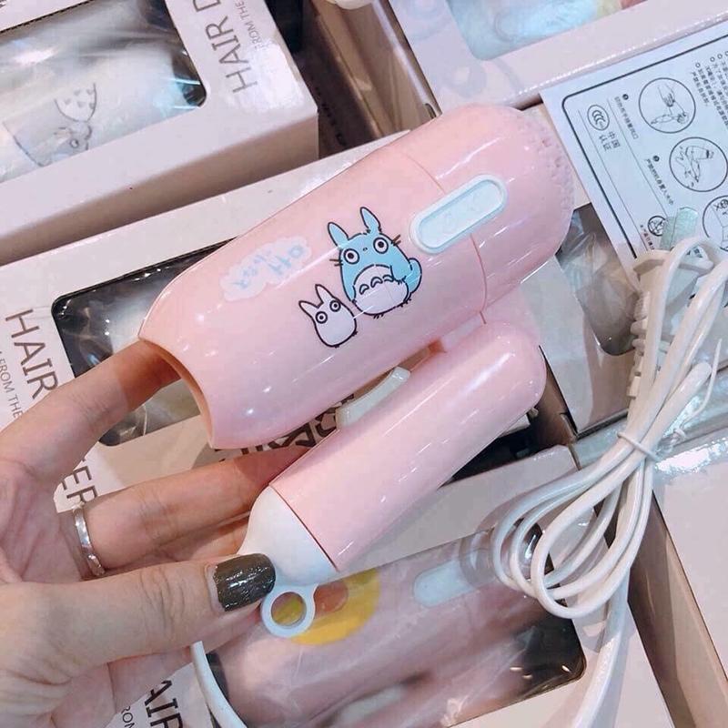 Máy Sấy Tóc Mini Hoạt Hình - 2 Chế Độ Sấy