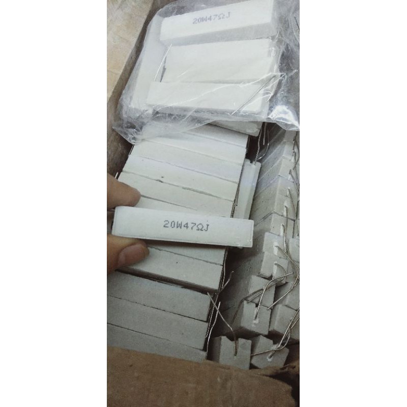 5 Điện Trở Sứ 47Om 20W