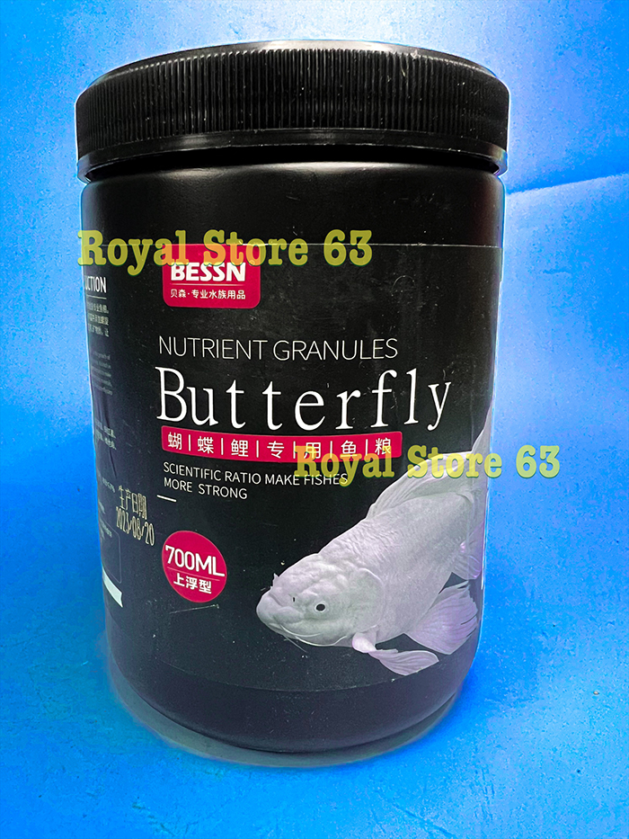 Butterfly Bessn Fish Food thức ăn cao cấp cho cá chép Sư Tử
