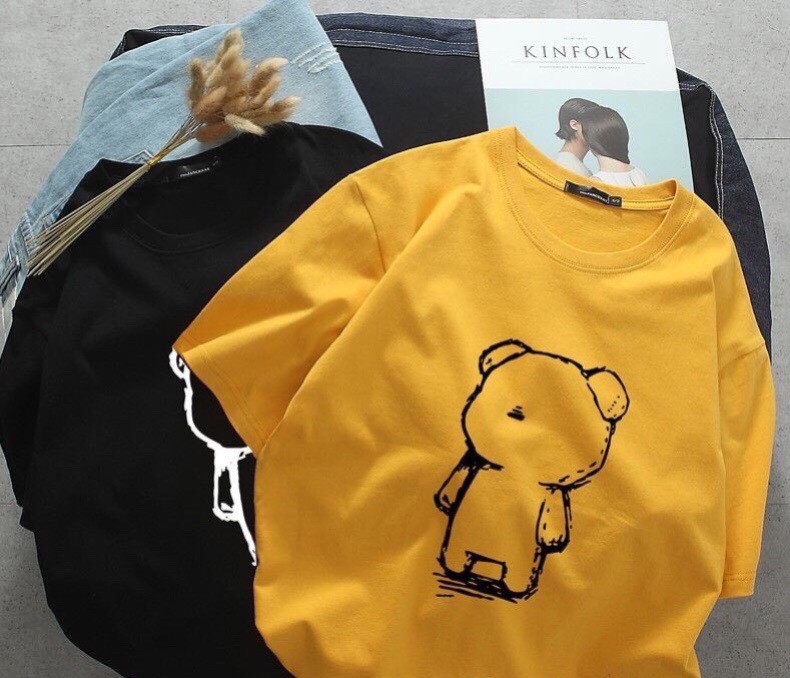 ÁO THUN THÁI IN NỔI CHO CẢ NAM VÀ NỮ  ( Chất liệu Cotton Xịn )(BAO ĐỔI TRẢ MIỄN PHÍ)