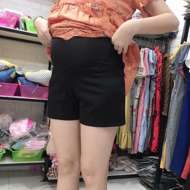 Quần đùi bầu - sooc bầu loại 1