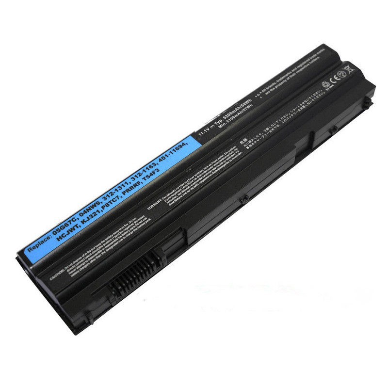 Pin laptop Dell Latitude E6420 E6430 E6520 E6530 E5420 E5430 E5520 E5530 N3X1D T54FJ 6cell(Pin Mới - 60W)