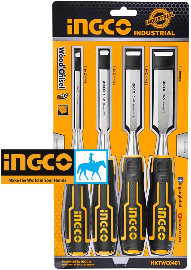 BỘ MŨI ĐỤC GỖ 4 CHI TIẾT TOTAL THT41K0401