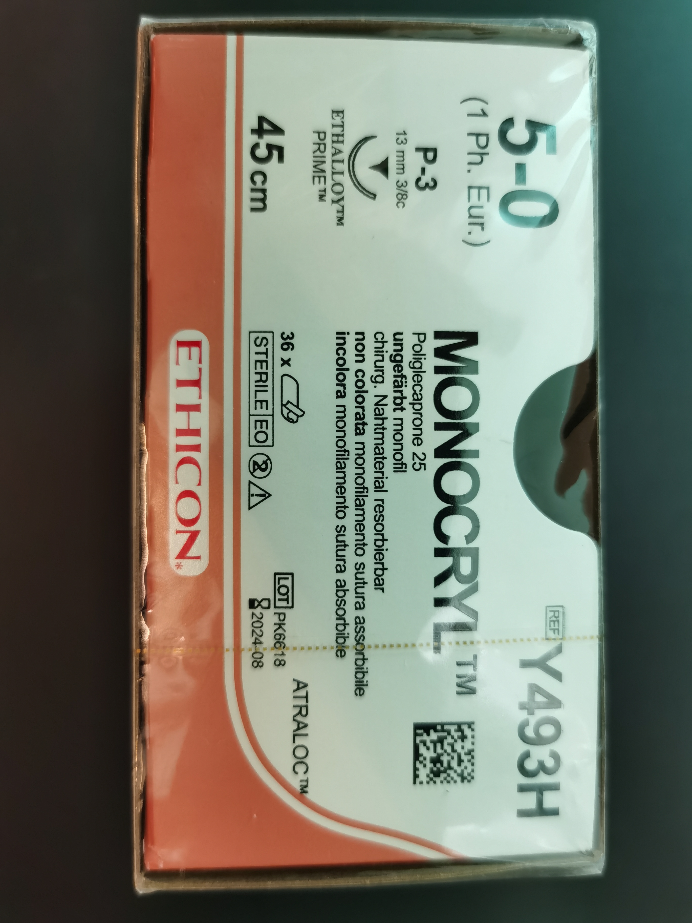 Chỉ phẫu thuật Monocryl 5/0