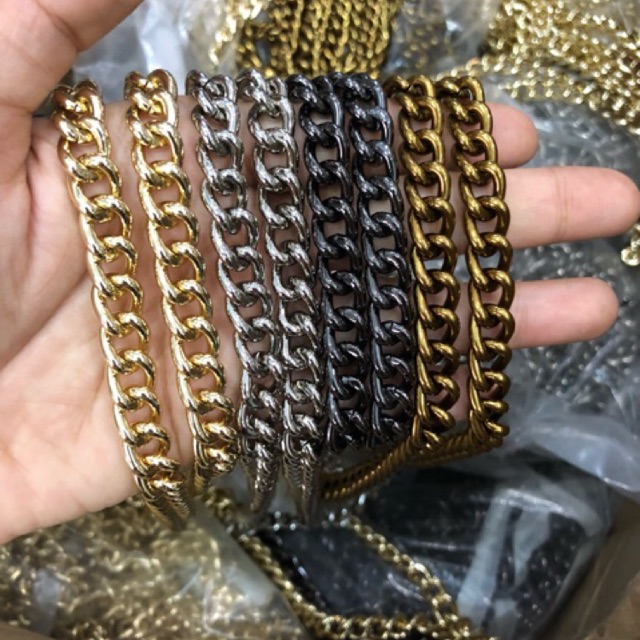 Small Boy Chain 9mm for Attaching to Handbags (55K/Meter)