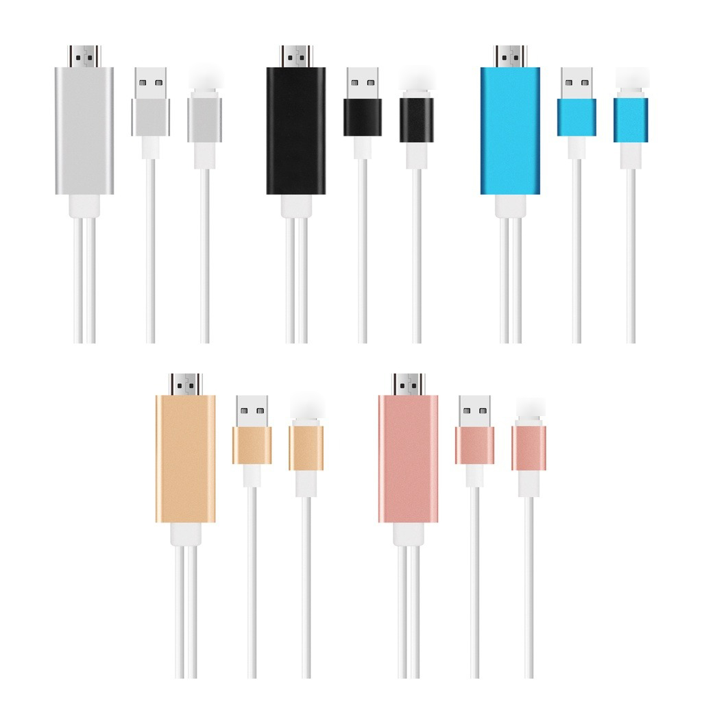 Cáp HDMI iPhone iPad cổng Lightning (GIAO MÀU NGẪU NHIÊN)