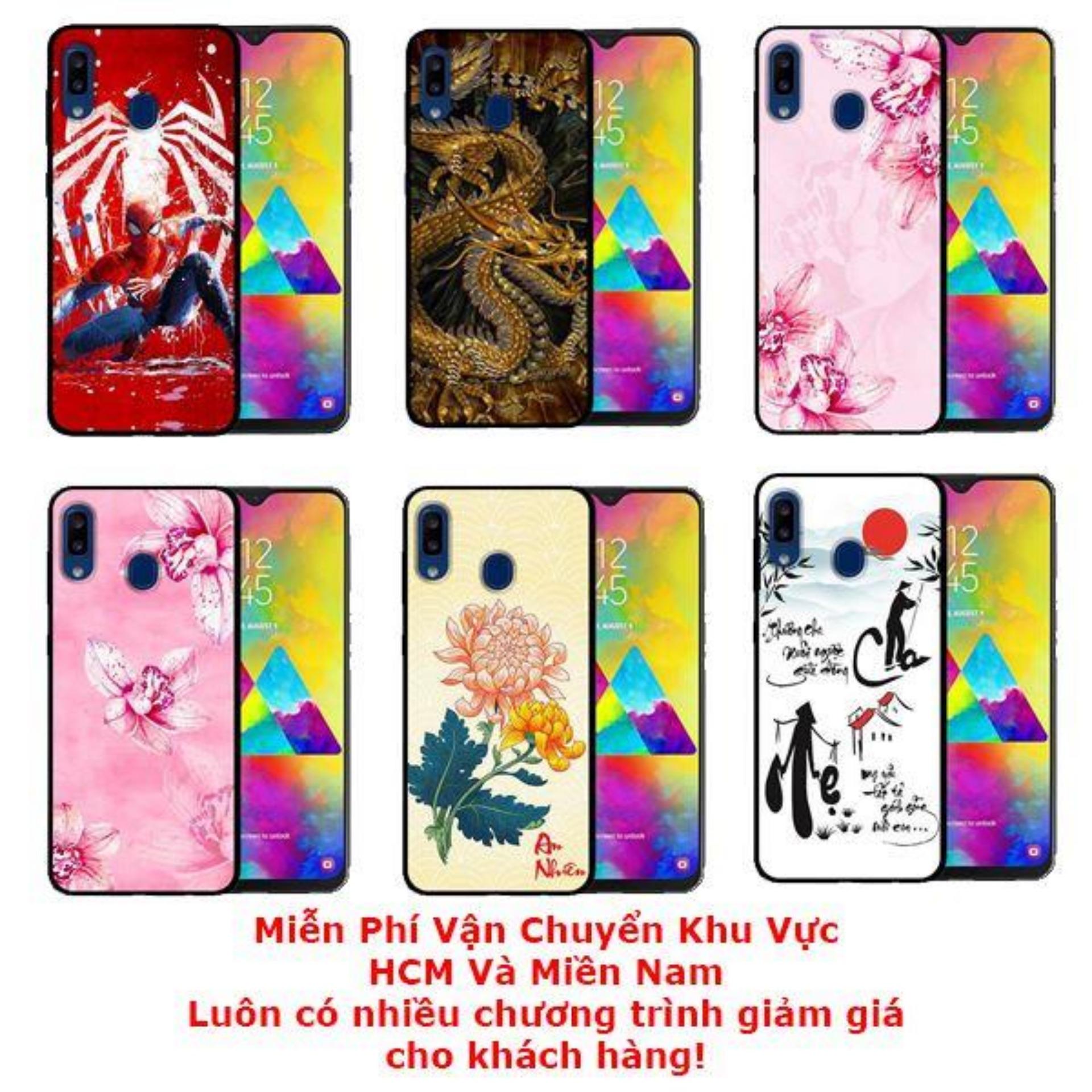 [HCM]Ốp Lưng Samsung A30 - Rồng Nền Đen