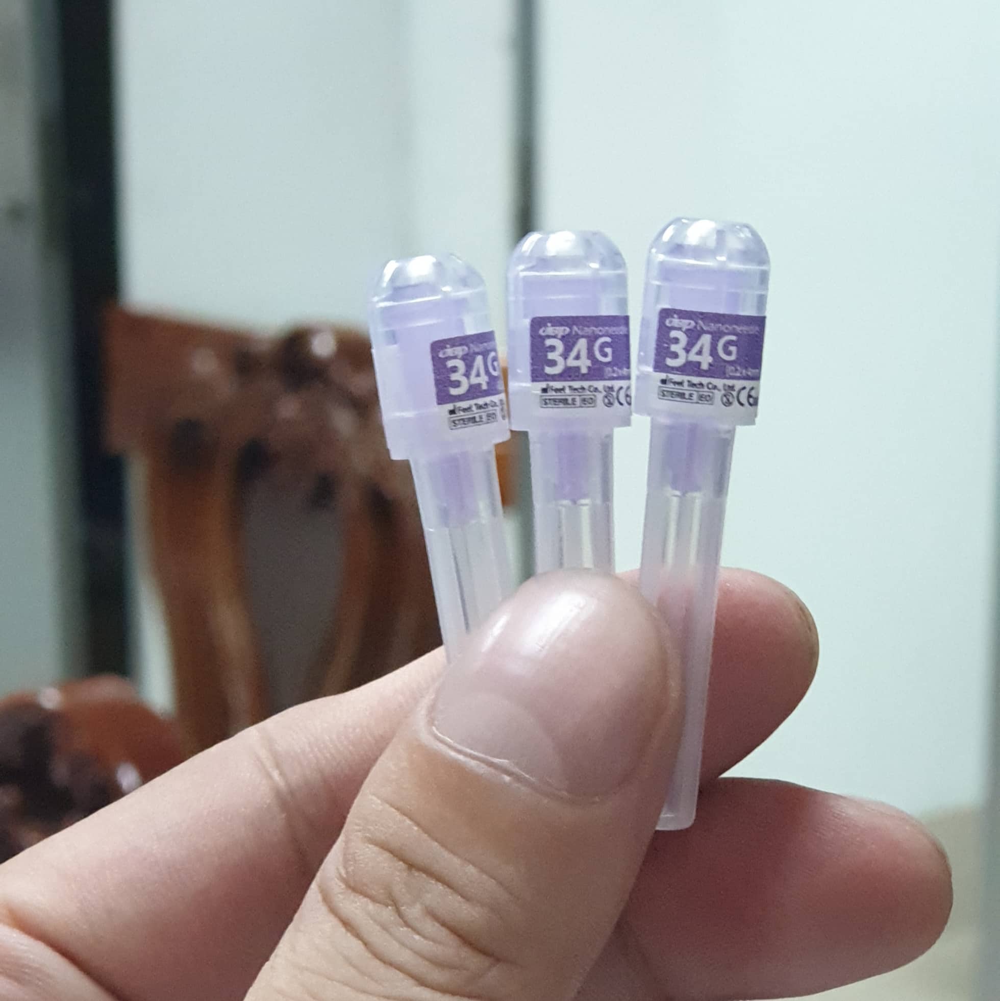 [HCM]Kim Meso 34G Nanoneedle - Hãng JBP Hàn Quốc 1 hộp 100 cây