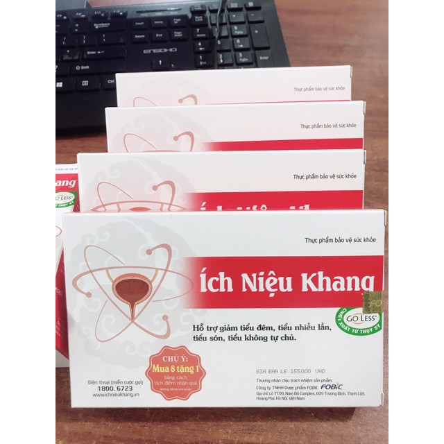 [Giá gốc ] Ích niệu khang lọ 80 viên