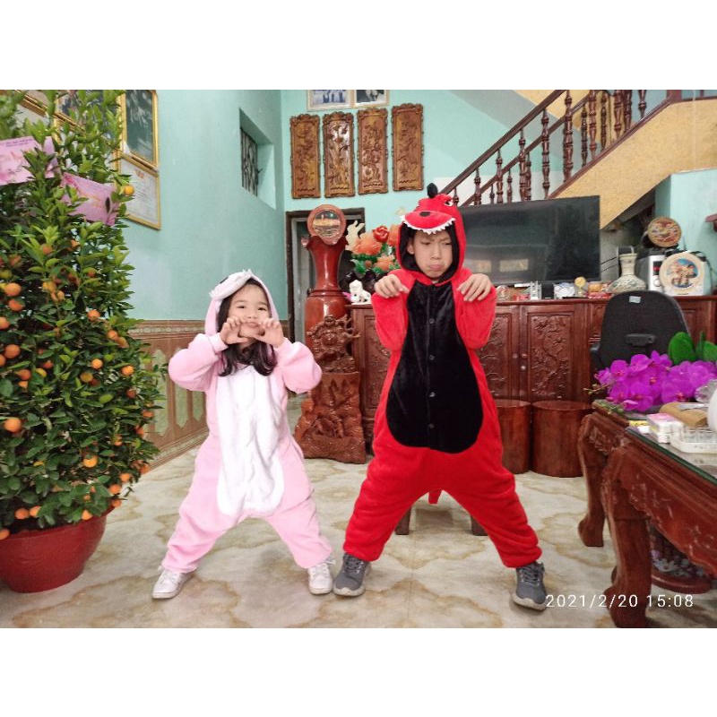 Bộ Quần Áo Khủng Long Đủ Màu, Đủ Size.