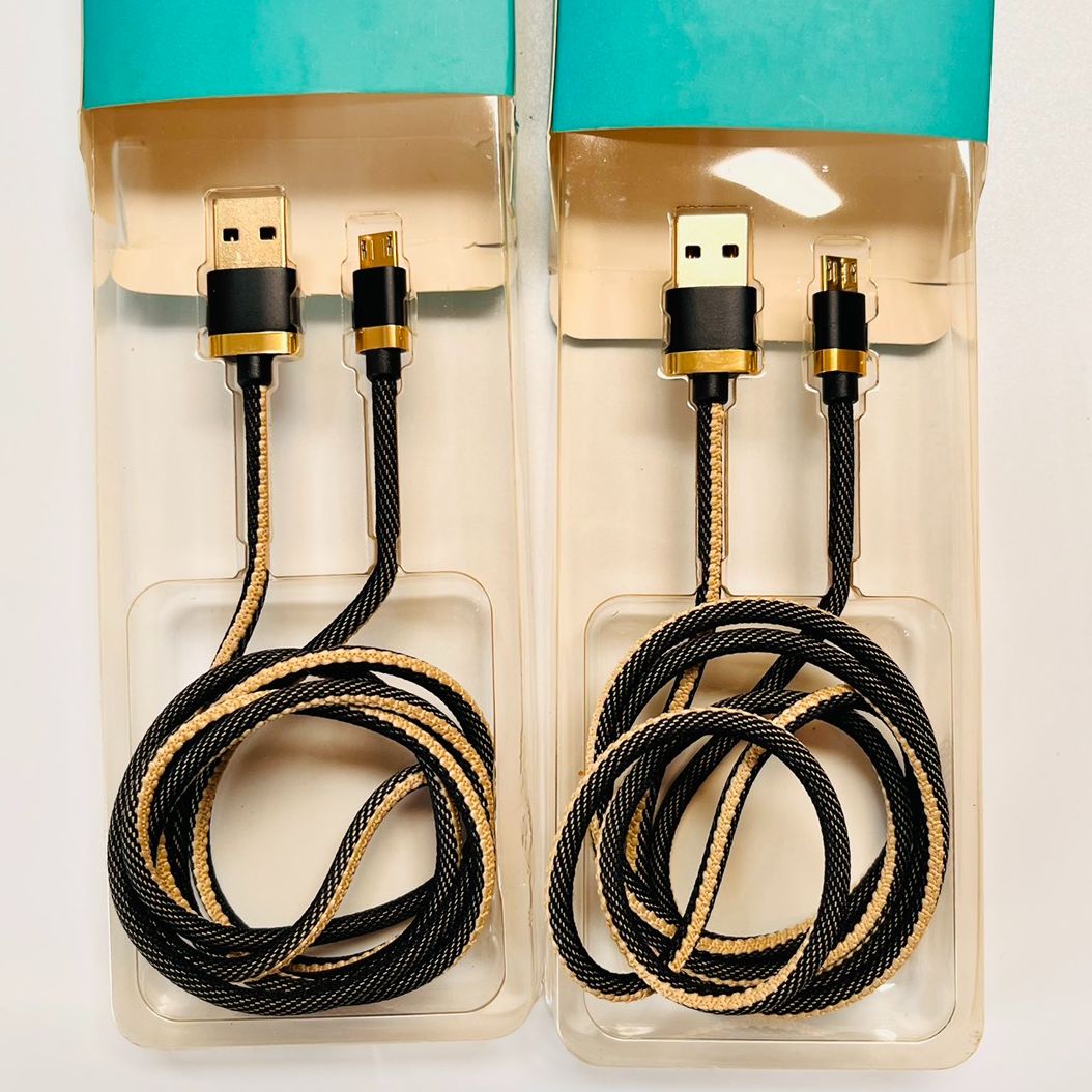 Dây sạc 1m Androi , oppo , xiaomi ..., Cáp sạc cổng Micro USB thiết kế dây bện dù cho điện thoại androi - Điện Máy Bình Dương ACB