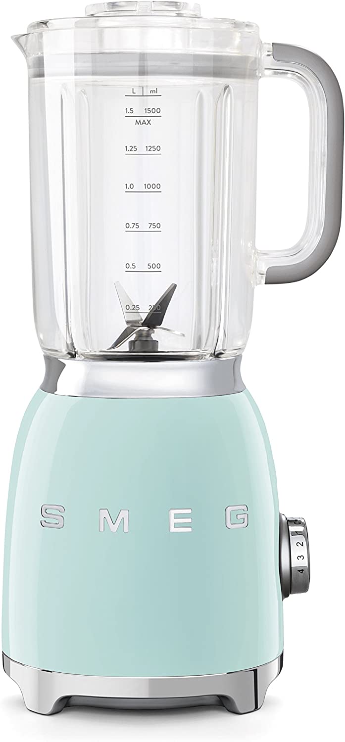 Máy xay sinh tố smeg blf01pgeu màu xanh