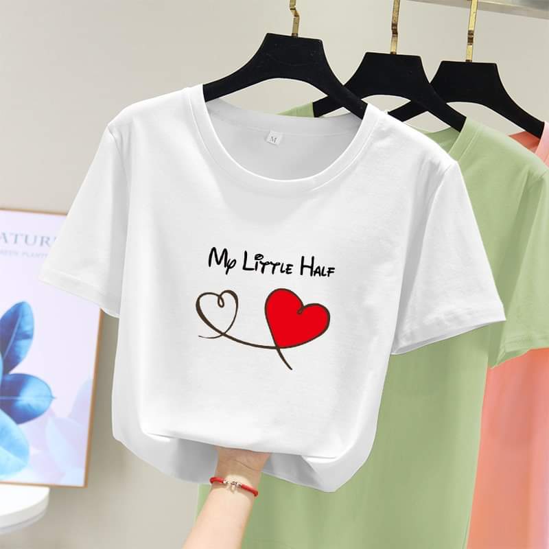 [HCM]Áo thun nữ form rộng hàn quốc in hình My Little Haft dễ thương vải dày mịn mát