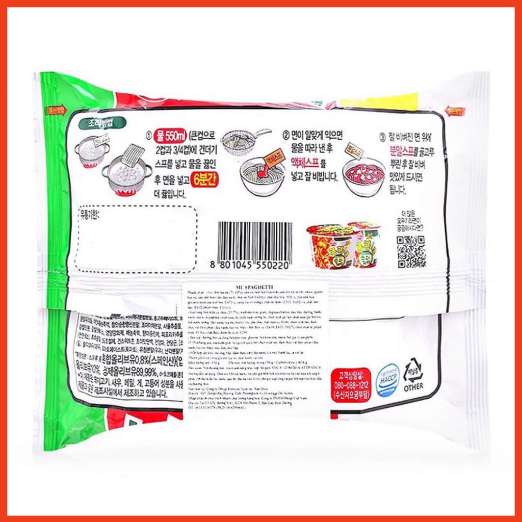 [FREESHIP️] - Mì Spaghetti Ottogi gói 150G