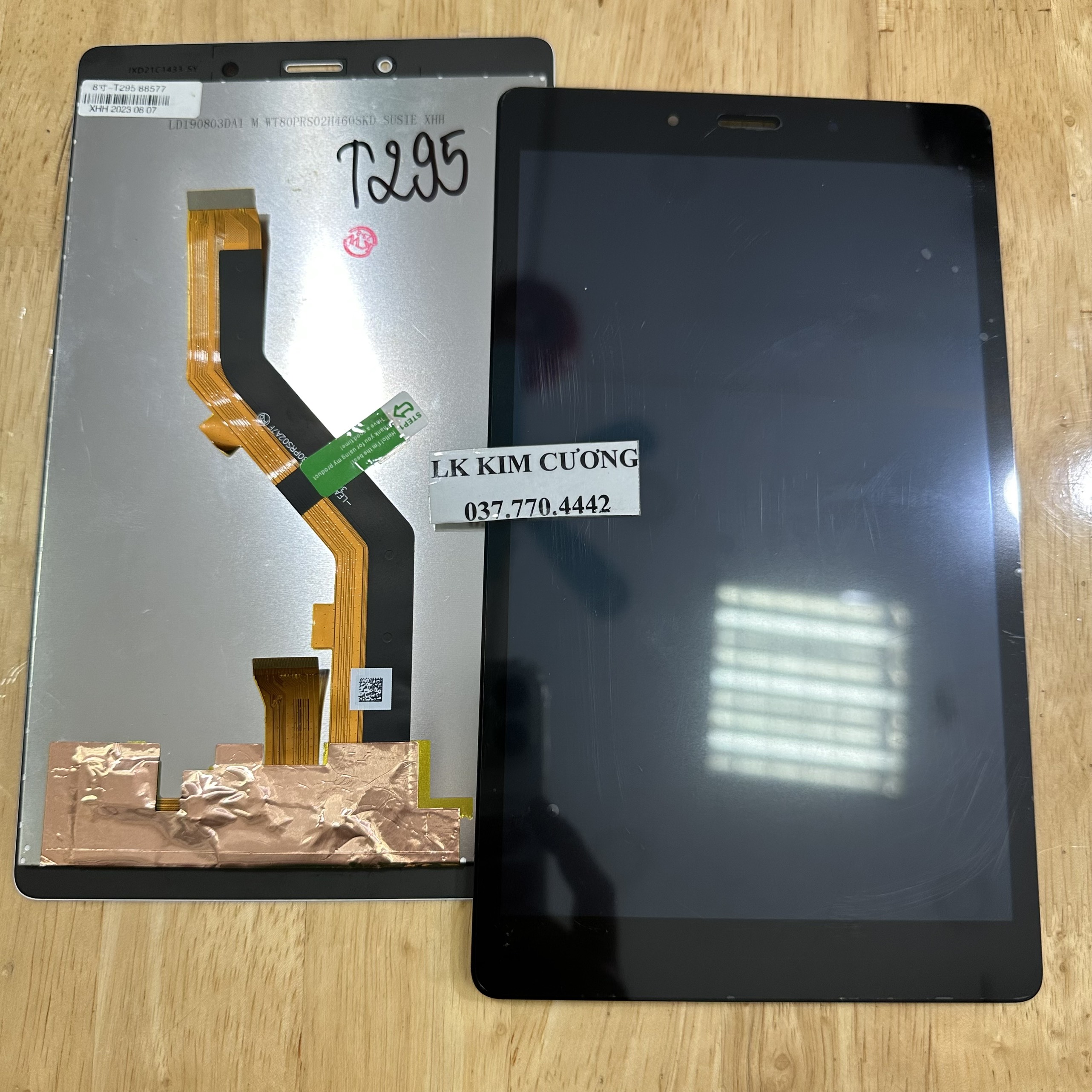 màn hình tương thích samsung tab T295