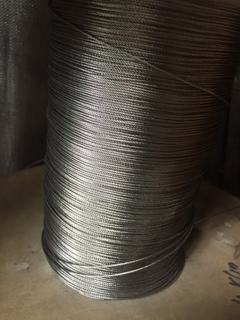 100m cáp inox 304 loại 1ly, dây cáp không han rỉ chuẩn cáp inox 304