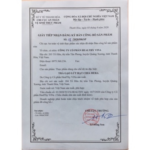 Trà gạo Lứt giảm cân