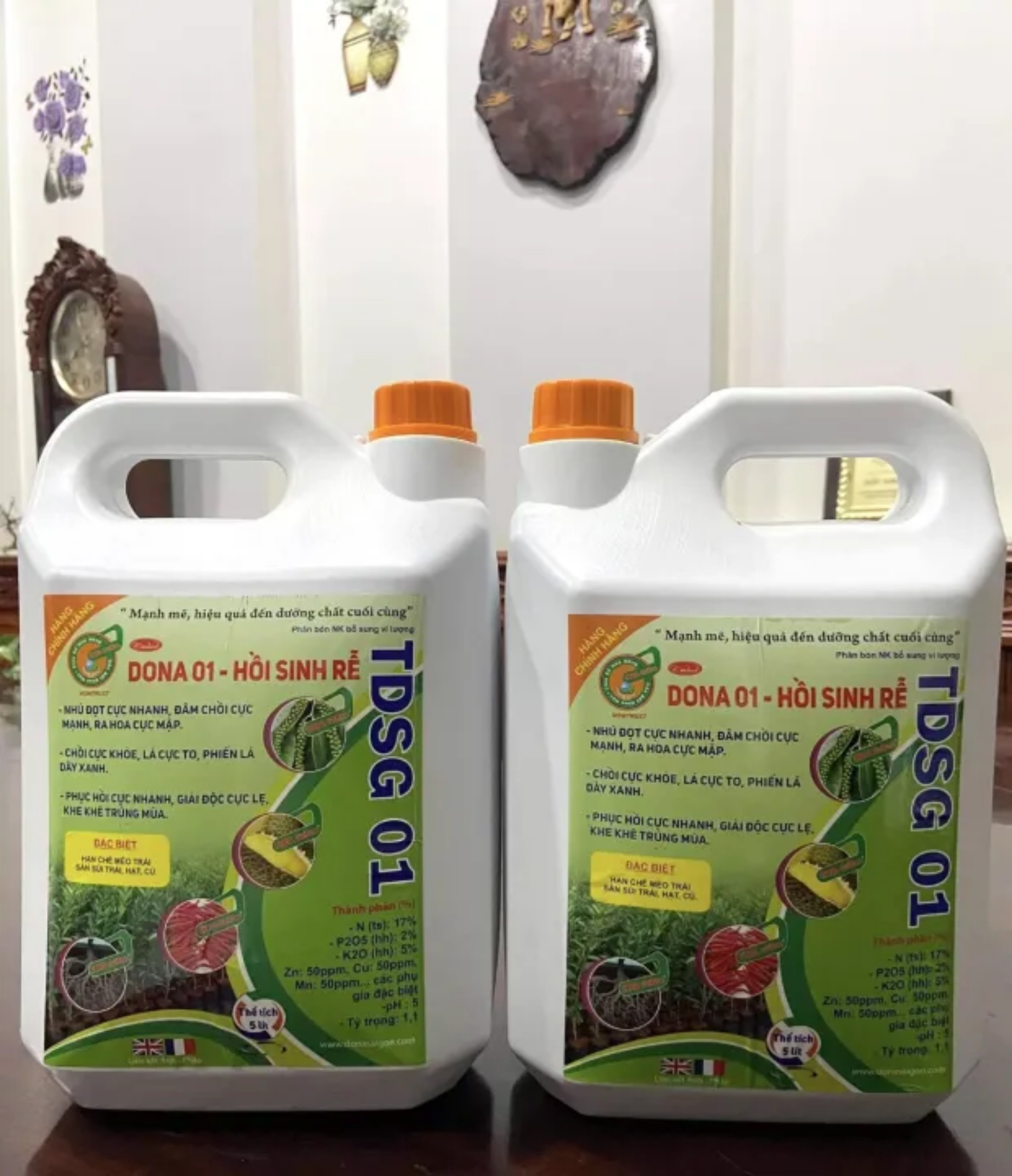 Dona1 fertilizer-root revitalizer (1L Bottle & can 5L)