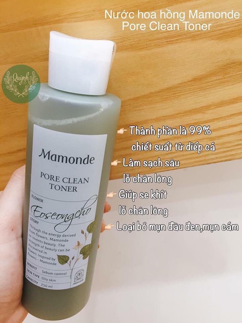 Nước hoa hồng Mamonde