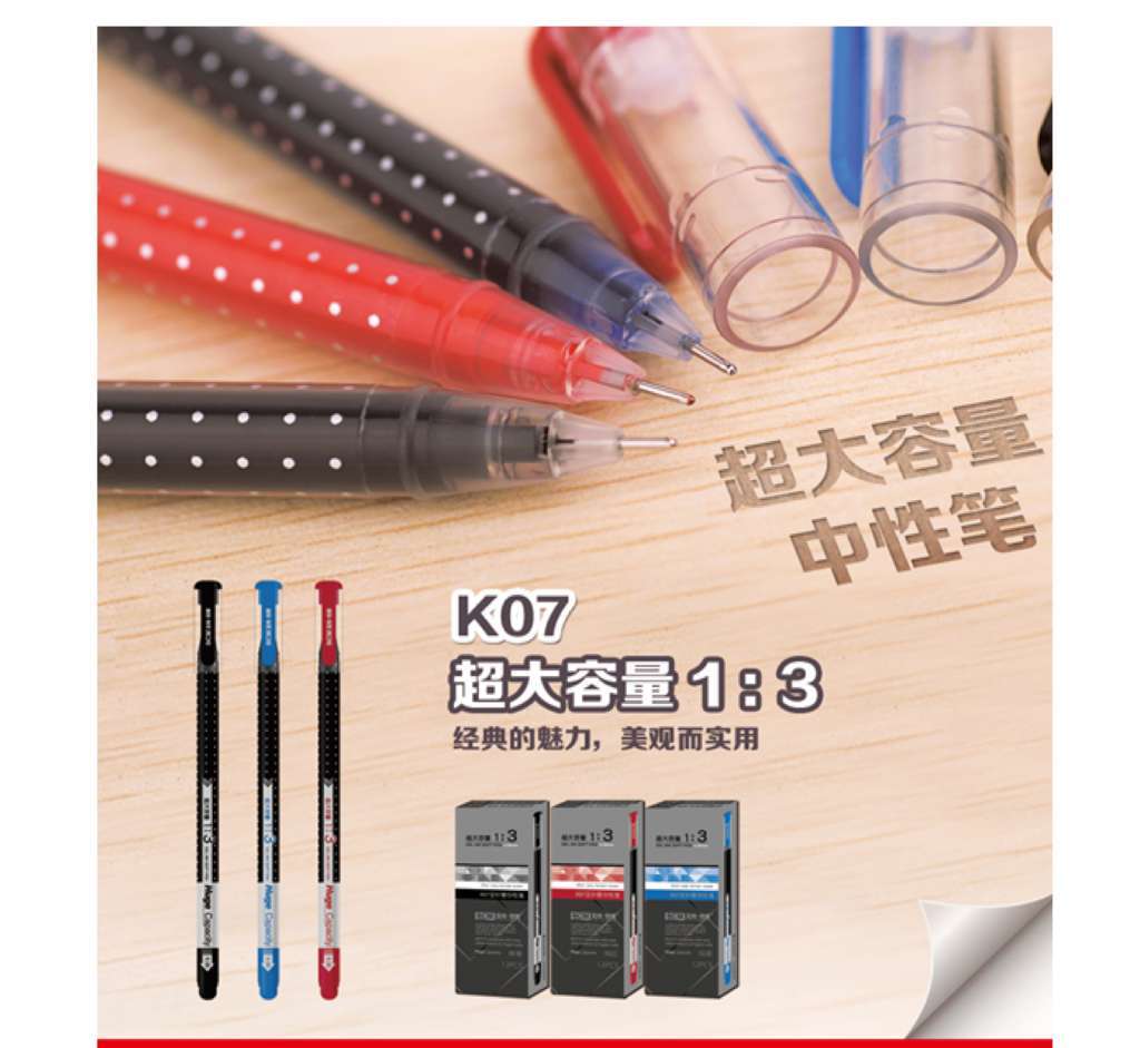 [HCM]Combo 5 cây bút gel K07 xanh