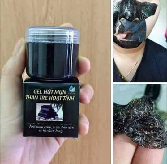 Gel Hút Mụn Than Tre Hoạt Tính Phù Hợp Mọi Loại Da 50Gr