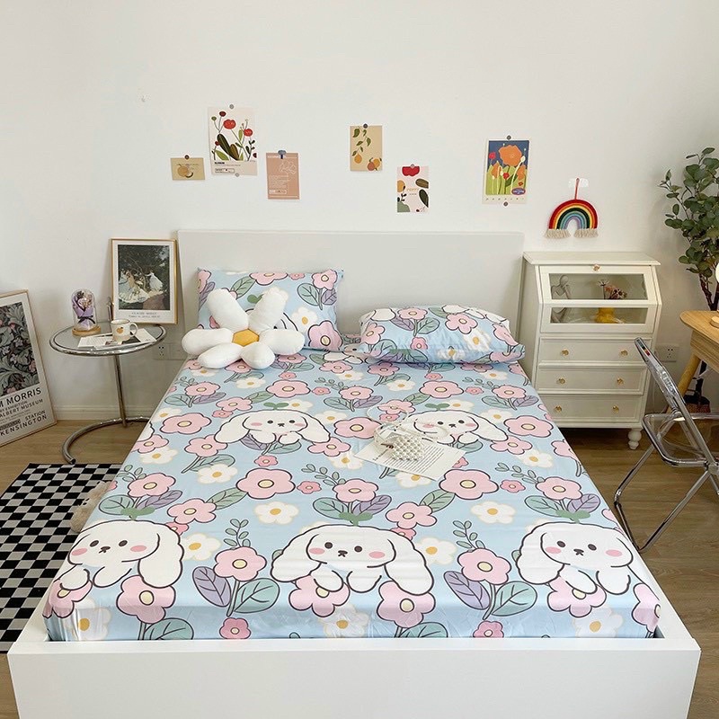 GA GỐI COTTON POLY HOẠ TIẾT DÀY(Hàng Nhập Khẩu 100%)