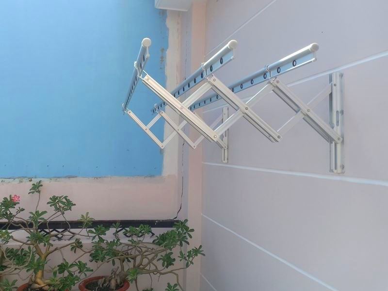 Giàn Phơi Thông Minh Gắn Tường Hàn Quốc HS - 88A