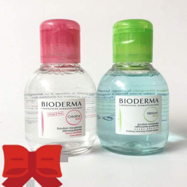 [HCM]Nước Tẩy Trang Bioderma Crealine H2O Solution Micellaire 100ml
