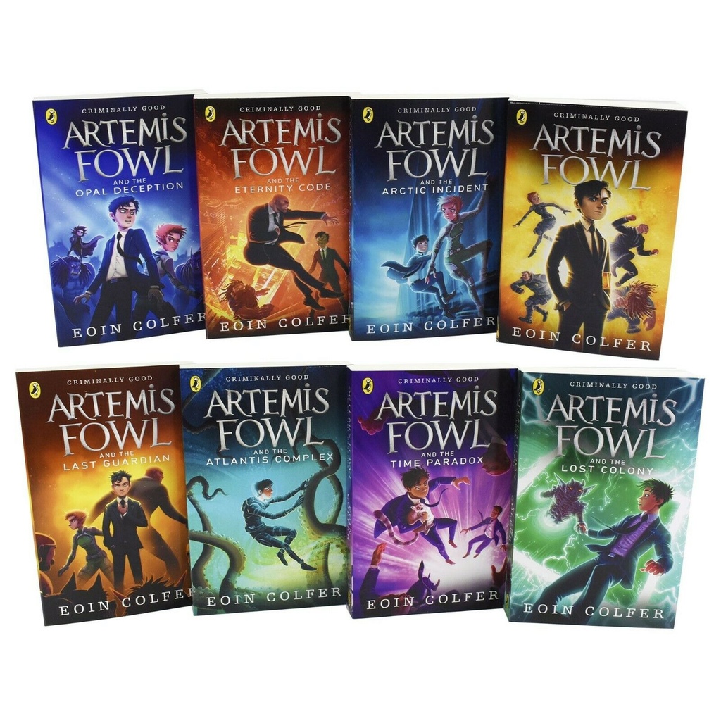 Original - Bộ - Full 8c - Artemis Fowl - Hot! (Đồ chơi)