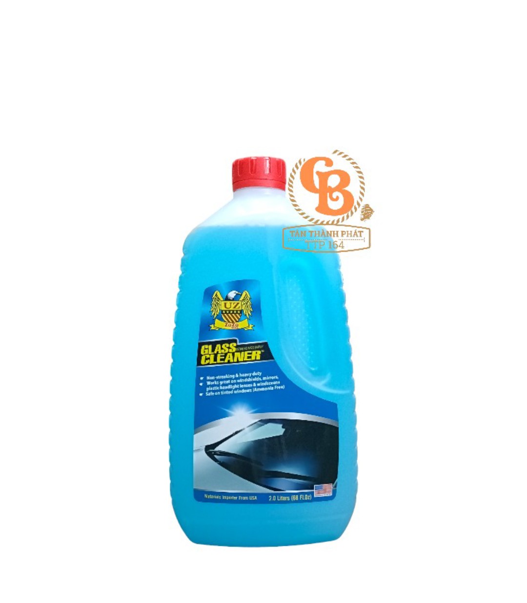 NƯỚC RỬA KÍNH Ô TÔ ZOZO WAX 2L