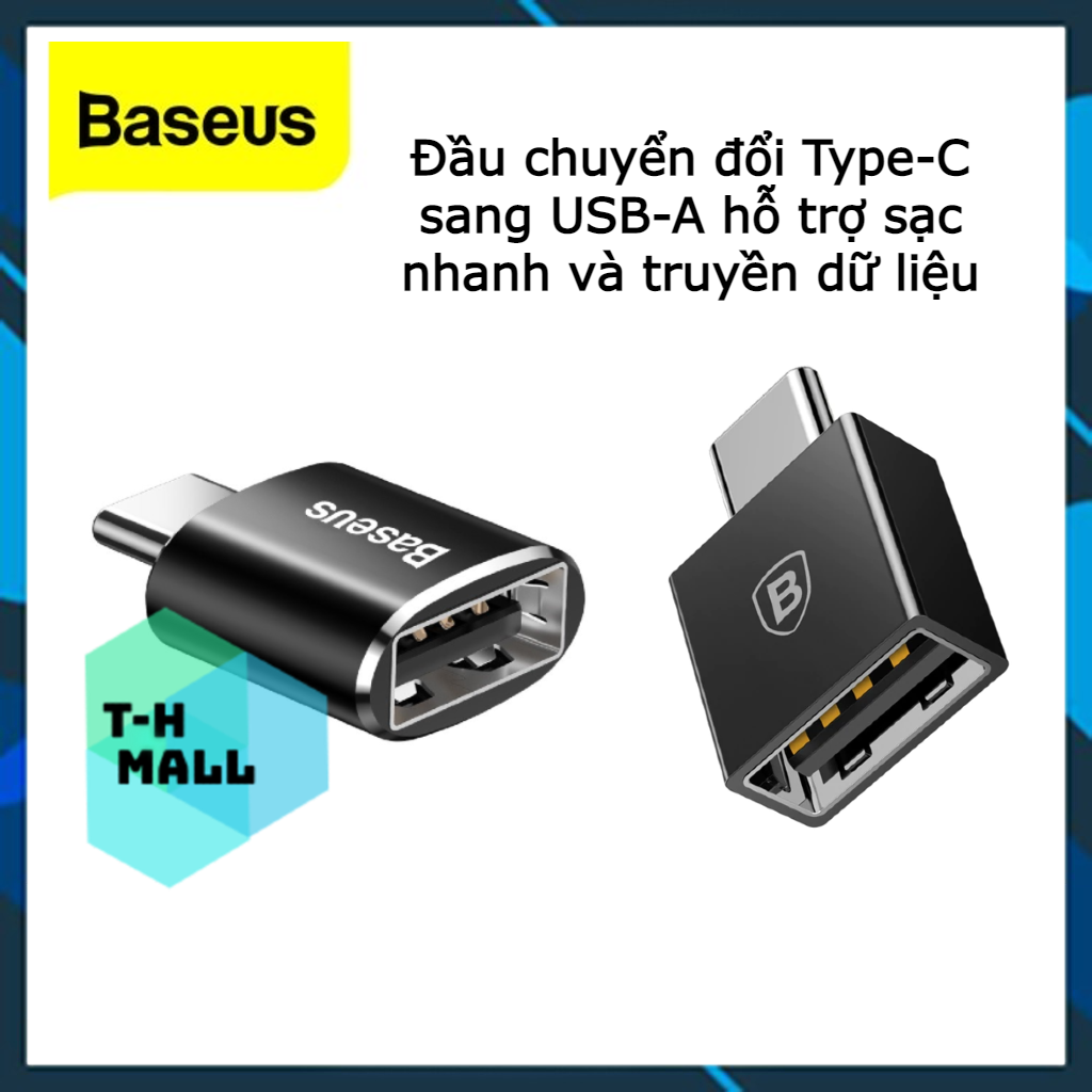 USB 3.2 / 3.0 Đầu chuyển đổi OTG USB Type C sang USB Full size (TYPE C Male to USB Female Cable Adapter Converter)