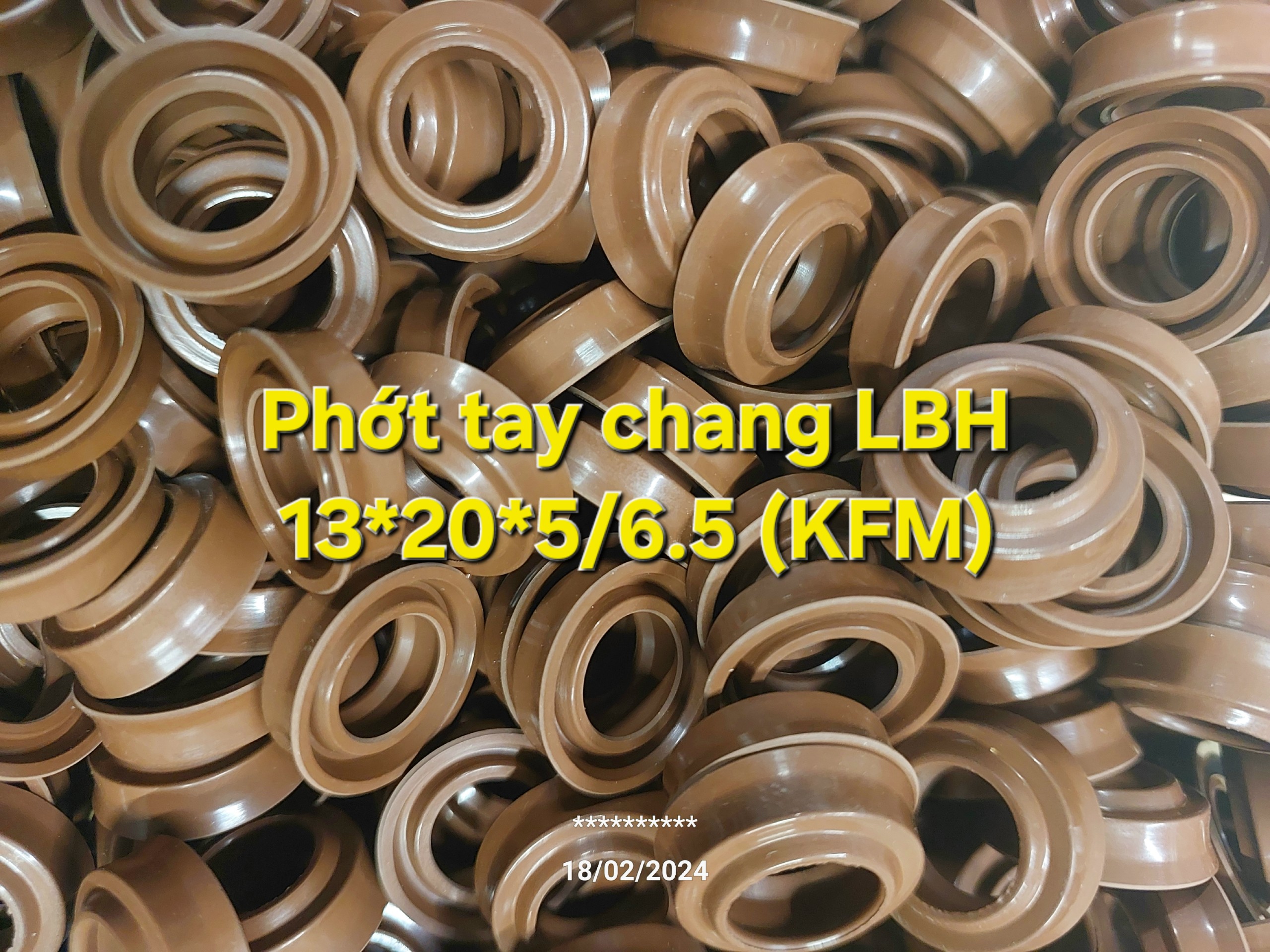 LBH13*20*5/6.5 (KFM) Phớt tay chang  ( Đóng túi 8 chiếc )