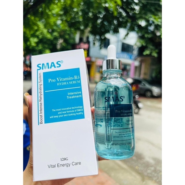 Tinh Chất Phục Hồi, Cấp Ẩm Smas Pro Vitamin B5 Hydra Serum