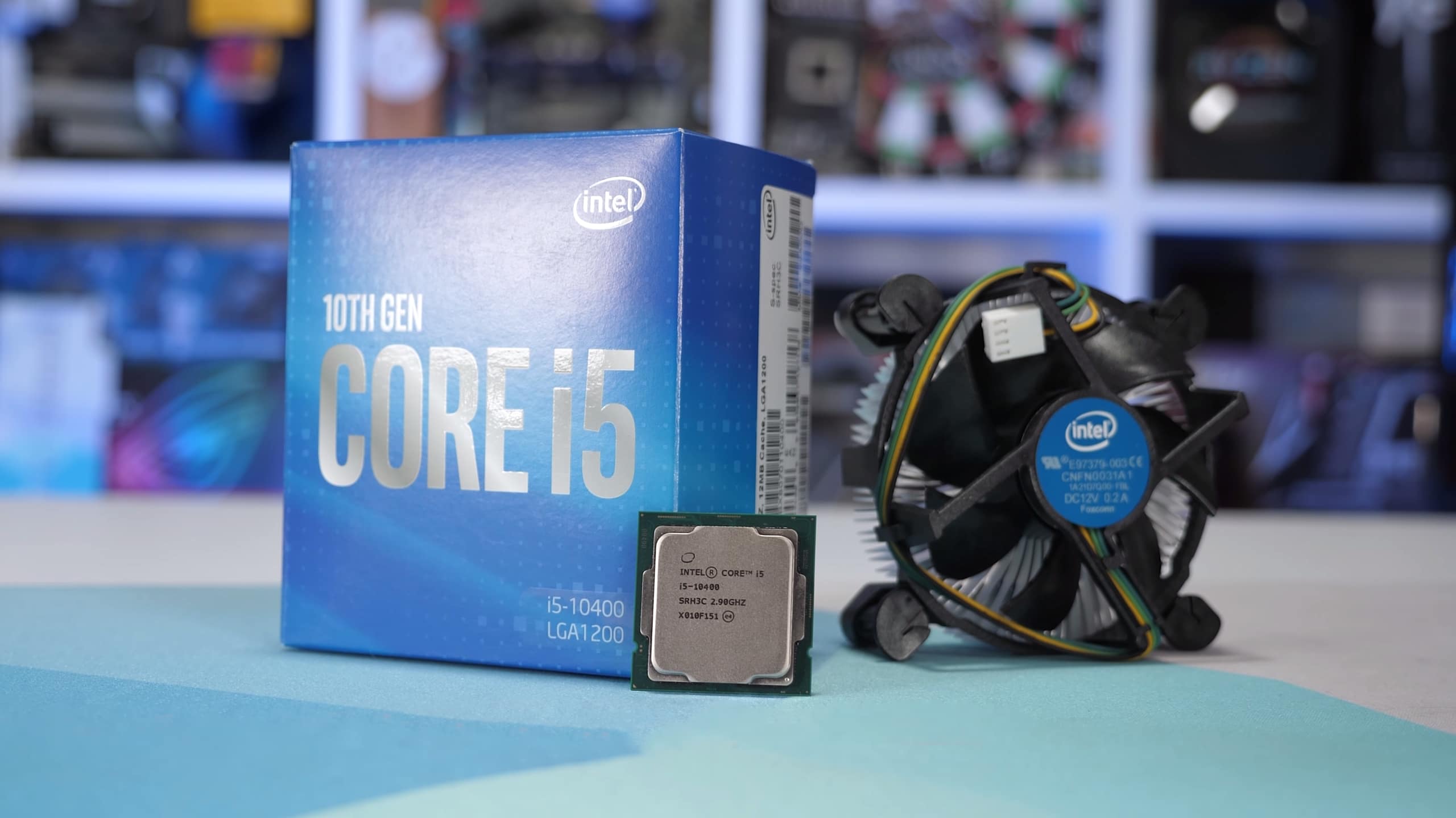 CPU Intel Core i5 10400F (2.9GHz turbo up to 4.3Ghz, 6 nhân 12 luồng) - Socket Intel LGA 1200 New Box