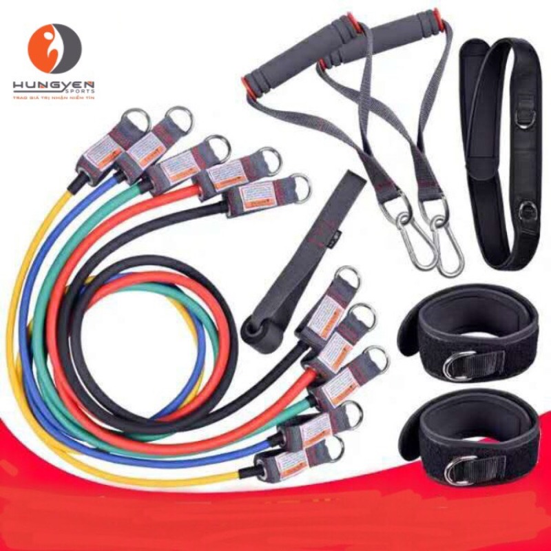 Dây ngũ sắc cao cấp tập gym - Hùng yến Sport