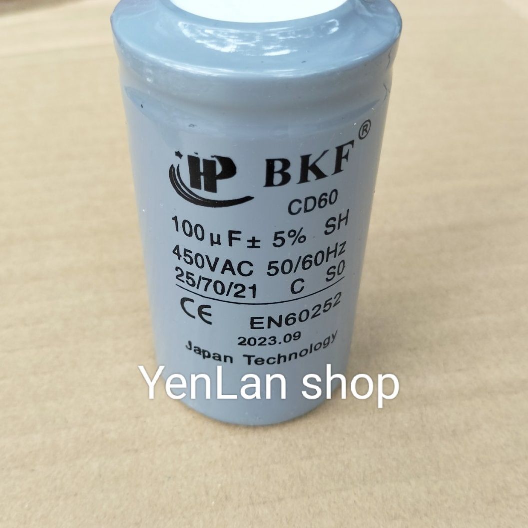 Tụ điện động cơ xoay chiều 100uF