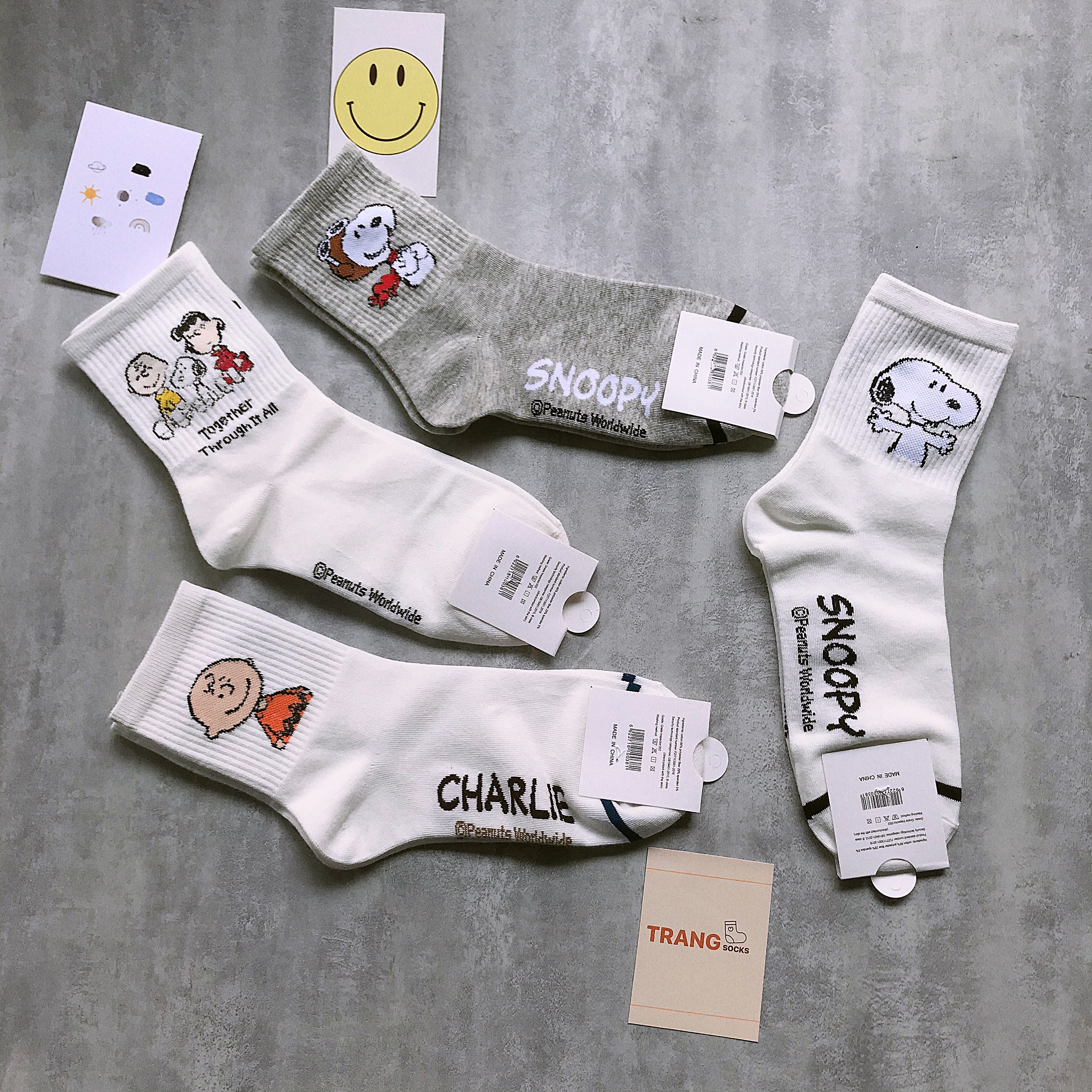 Tất cao cổ Snoopy ( ảnh thật)