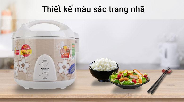 Nồi cơm điện Sharp 1.8 lít KS-N191ETV