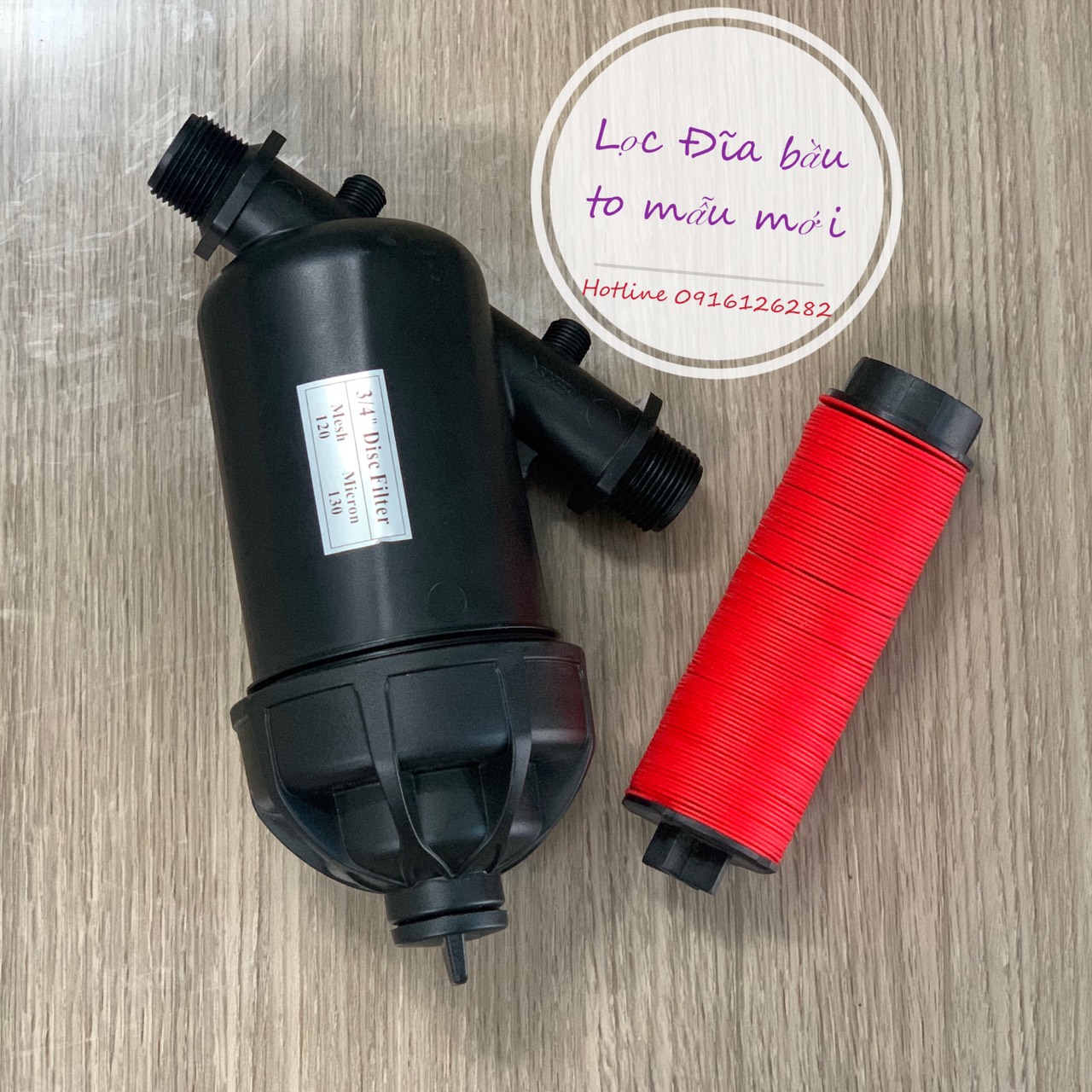 [HCM]Bộ lọc đĩa phi 27